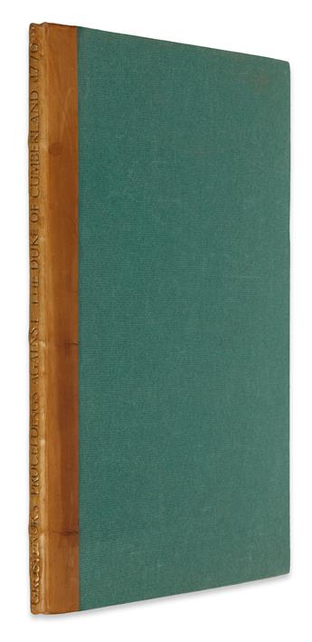 LAW  (GROSVENOR, RICHARD, first Earl Grosvenor.) The Whole Proceedings . . . in a Cause on an Action . . . for Criminal Conversation.